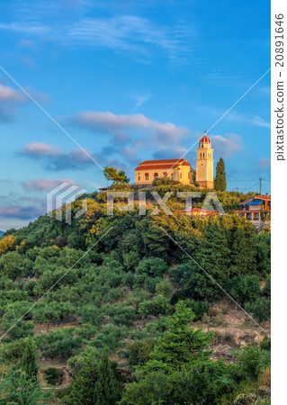 Zakynthos island with village in Greece 20891646