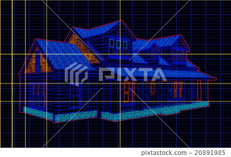 Architectural background simulation of 3d view 20891985
