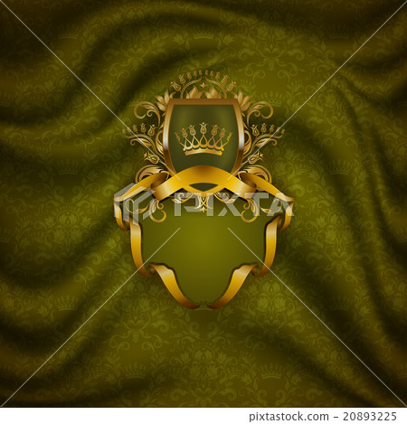 Elegant golden frame banner Elegant golden frame banner 20893225