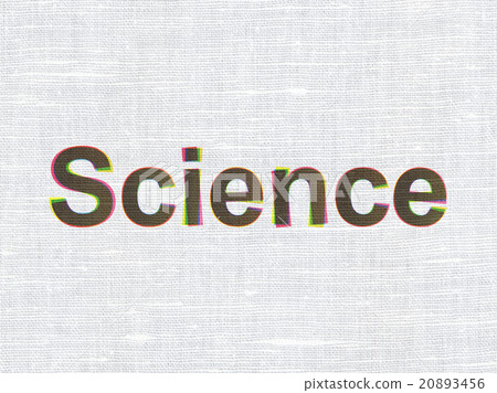 Science concept: Science on fabric texture 20893456