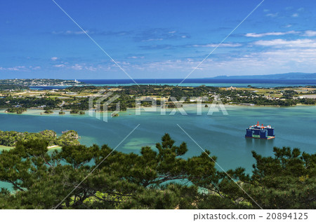沖繩島羽毛內陸海看法 20894125