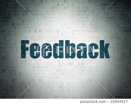 Finance concept: Feedback on Digital Paper Finance concept: Feedback on Digital Paper 20894427