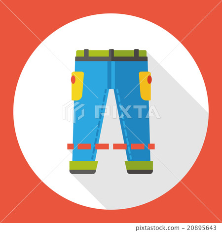 clothes pants flat icon clothes pants flat icon 20895643