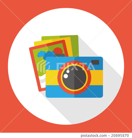 camera film flat icon 20895870