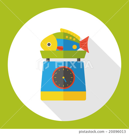 fish food flat icon 20896013