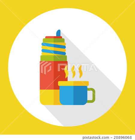 water bottle flat icon - Stock Illustration [20896068] - PIXTA