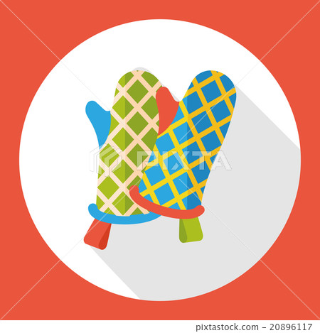 baking gloves flat icon baking gloves flat icon 20896117