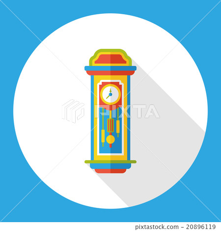 clock furniture flat icon clock furniture flat icon 20896119