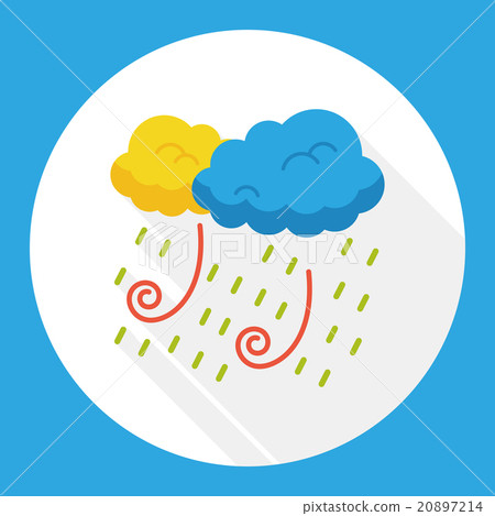 weather raining flat icon weather raining flat icon 20897214