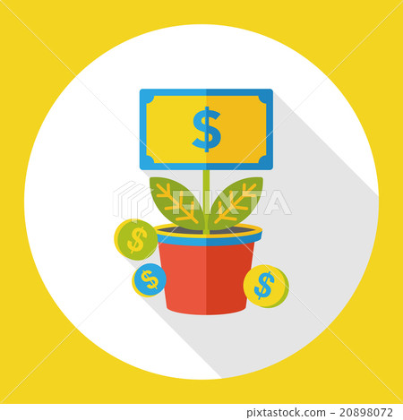 money tree flat icon money tree flat icon 20898072