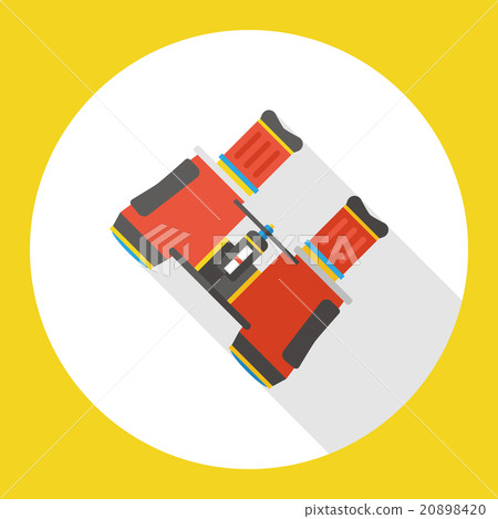 telescope flat icon telescope flat icon 20898420