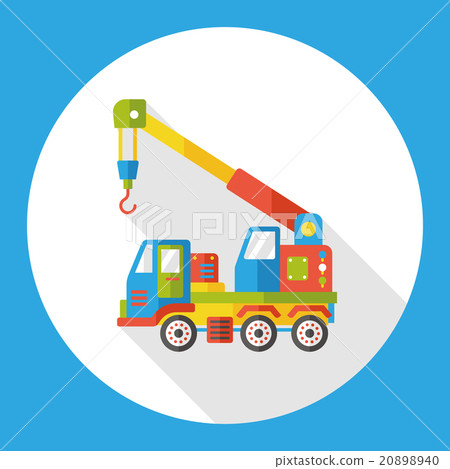 truck transportation flat icon truck transportation flat icon 20898940