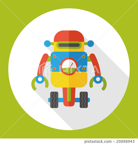 machine robot flat icon machine robot flat icon 20898943