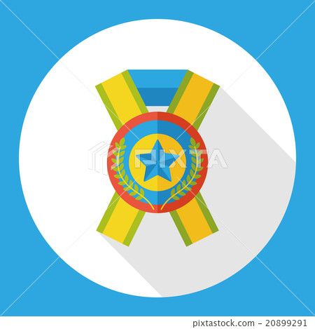 award trophy medal flat icon award trophy medal flat icon 20899291