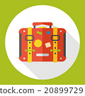 luggage flat icon 20899729