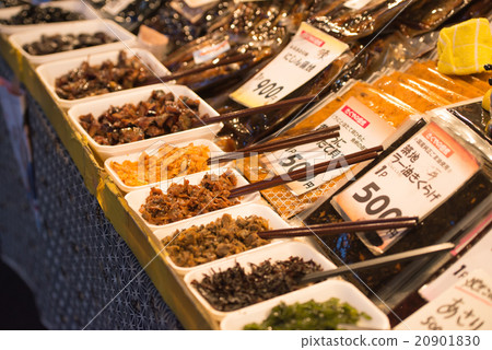 Tsukiji fish market food ingredients Fishes of the sea Tsukiji fish market food ingredients Fishes of the sea 20901830