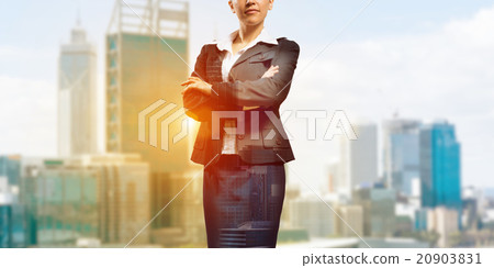 Confident business leader Confident business leader 20903831