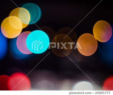 City at night - blurred photo and bokeh background City at night - blurred photo and bokeh background 20905773