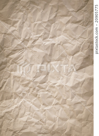 Brown crumpled old paper vintage 20905775