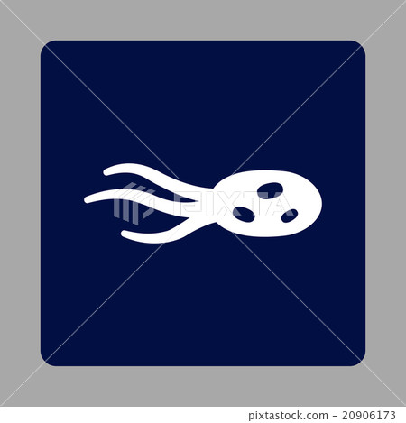 Intrude Infection Rounded Square Button Intrude Infection Rounded Square Button 20906173