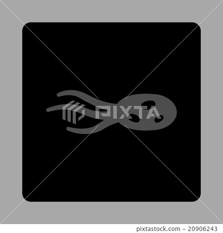 Intrude Infection Rounded Square Button Intrude Infection Rounded Square Button 20906243