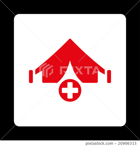 Field Hospital Flat Button 20906315