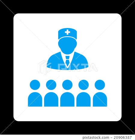 Medical Class Flat Button 20906387