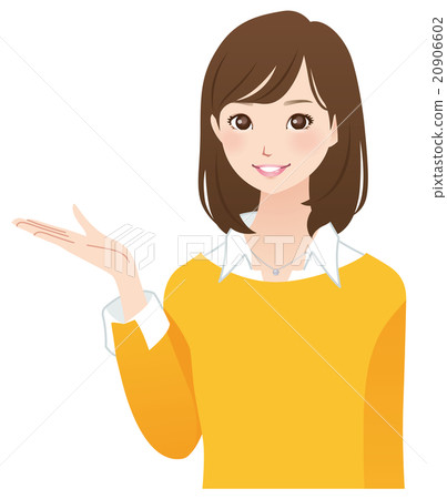 婦女的指南構成面部表情 婦女的指南構成面部表情 20906602