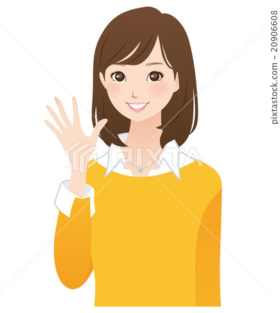 Female pose facial expression 20906608