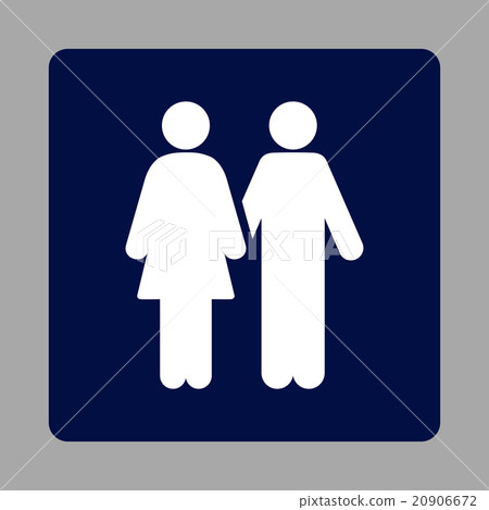 Human Couple Rounded Square Button - Stock Illustration [20906672] - PIXTA