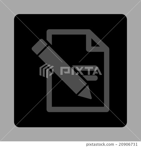 Edit Records Rounded Square Button-插圖素材 [20906731] - PIXTA圖庫