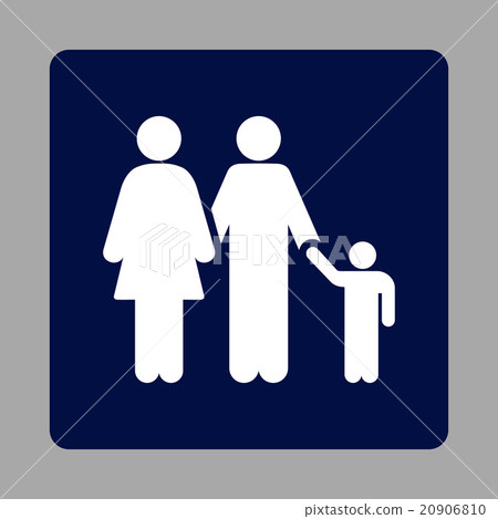 Family Rounded Square Button Family Rounded Square Button 20906810