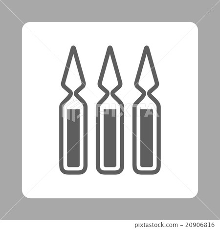 Ampoules Rounded Square Button Ampoules Rounded Square Button 20906816