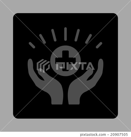 Medical Prosperity Rounded Square Button Medical Prosperity Rounded Square Button 20907505