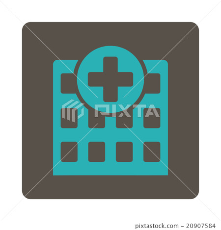 Hospital Flat Button 20907584