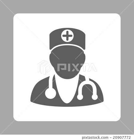 Therapist Flat Button 20907772