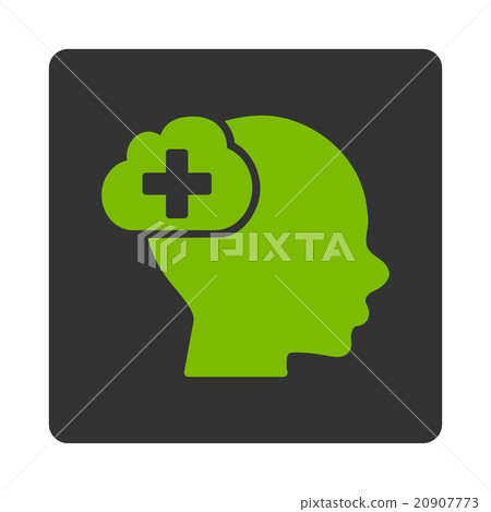 Medical Think Flat Button 20907773