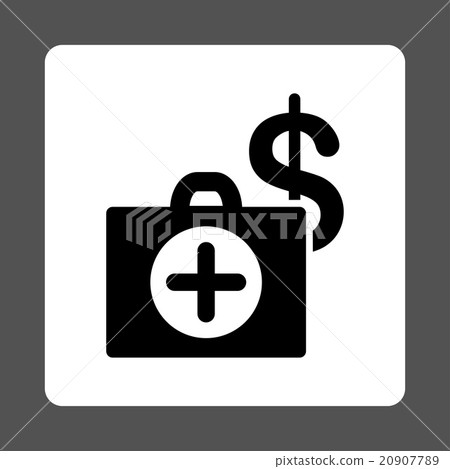 Payment Healthcare Flat Button Payment Healthcare Flat Button 20907789