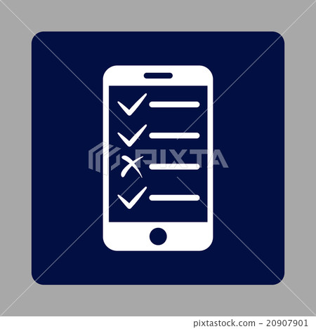 Mobile Test Rounded Square Button 20907901