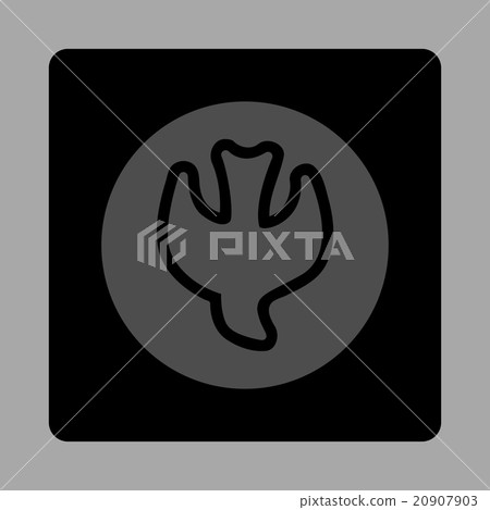 Falling Soul Rounded Square Button 20907903