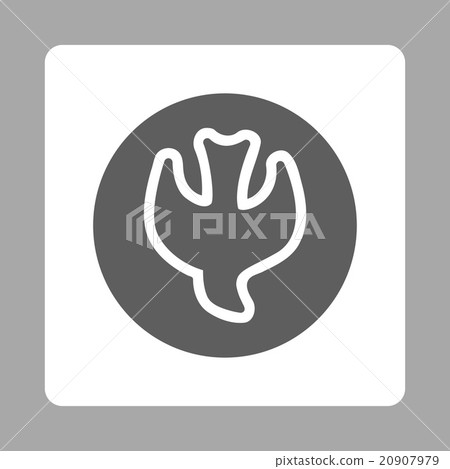 Falling Soul Rounded Square Button 20907979