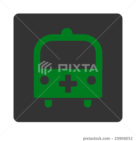 Medical Bus Flat Button 20908052