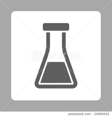 Flask Rounded Square Button 20908562