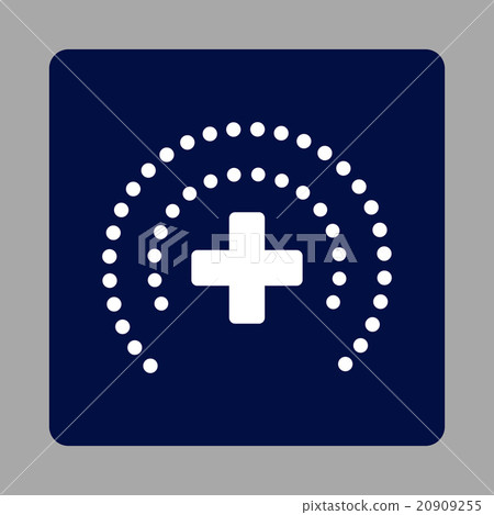 Health Care Protection Flat Button Health Care Protection Flat Button 20909255