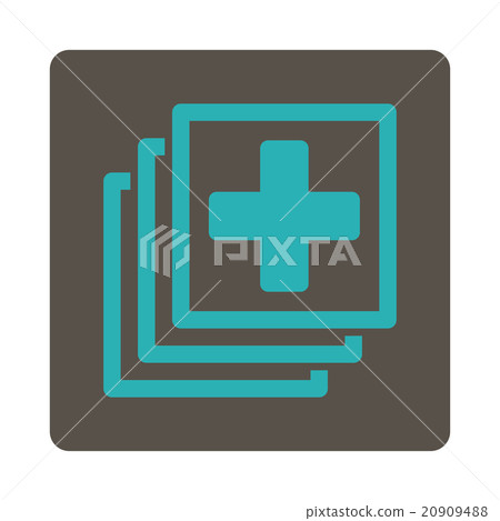 Medical Docs Flat Button 20909488