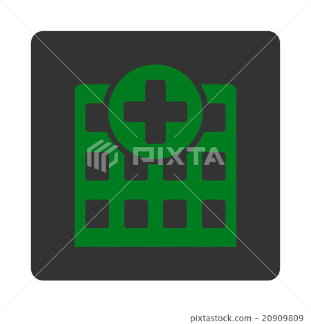 Hospital Flat Button Hospital Flat Button 20909809