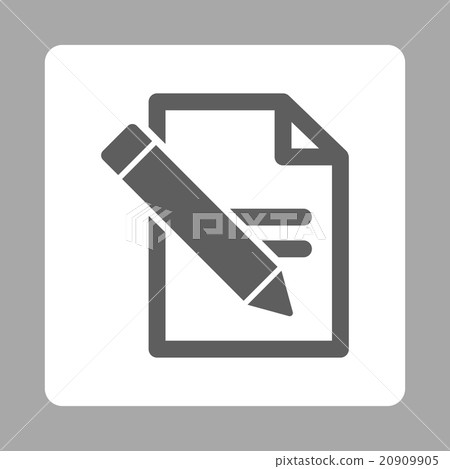 Edit Records Rounded Square Button Edit Records Rounded Square Button 20909905