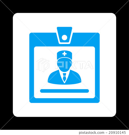 Doctor Badge Flat Button 20910145