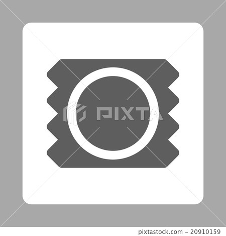 Protection Rounded Square Button Protection Rounded Square Button 20910159