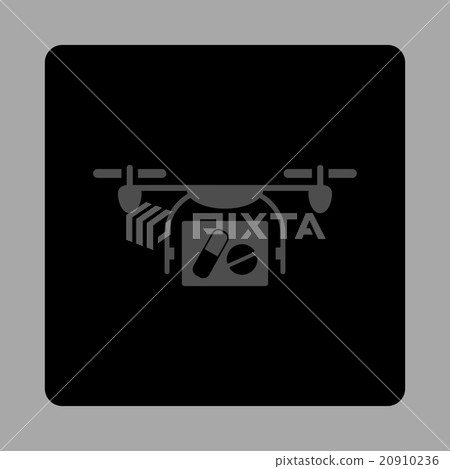 Medical Airdrone Rounded Square Button Medical Airdrone Rounded Square Button 20910236